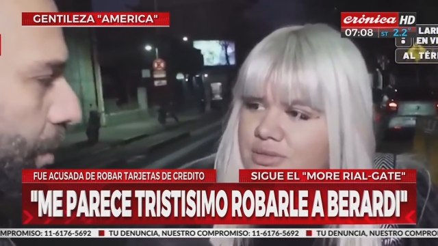 Robo en LAM: Morena Rial se defendió de las acusaciones