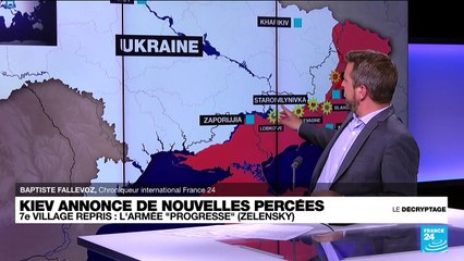 Kiev annonce de nouvelles percées : l'armée "progresse" assure V. Zelensky