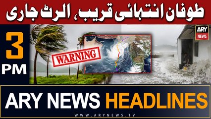 ARY News 3 PM Headlines 13th June |   !