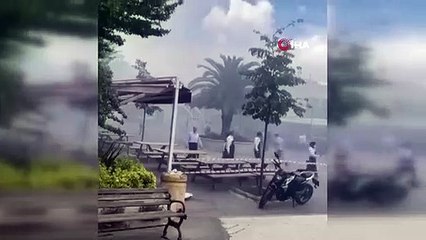 Çapa Tıp Fakültesi'nde korkutan yangın