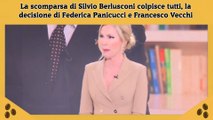 La scomparsa di Silvio Berlusconi colpisce tutti, la decisione di Federica Panicucci e Francesco Vecchi