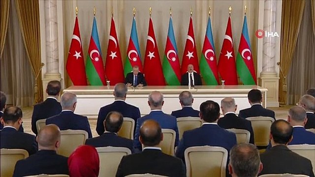 Cumhurbaşkanı Recep Tayyip Erdoğan, Minsk üçlüsü, 30 yıl boyunca Karabağ sorunu konusunda herkesi oyaladı dedi.