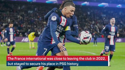 Kylian Mbappe - the PSG record breaker