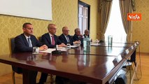 La firma dell'Accordo triennale tra la Citt? Metropolitana di Roma Capitale e Leonardo con Gualtieri
