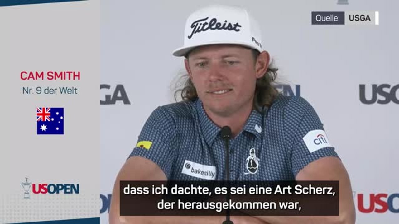 Smith zu LIV-PGA-Fusion: 'Dachte, es sei ein Scherz'