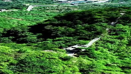 Çin Seddi'nin Huangyaguan Bölümünün Havadan Görüntüsü