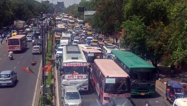 भाजपा का प्रदर्शन, पुलिस से हुई धक्का-मुक्की, रास्ता जाम, लोग परेशान