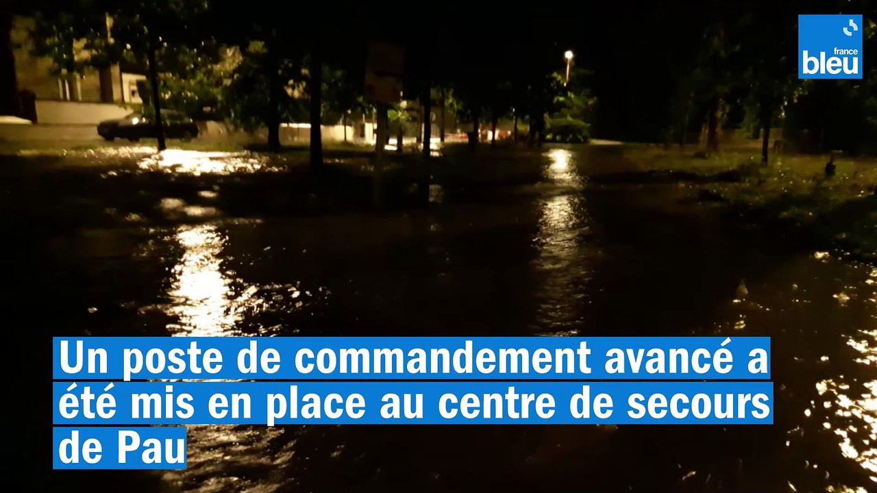 Orage, pluie et grêle à Pau : de nombreuses inondations dans les rues et les caves