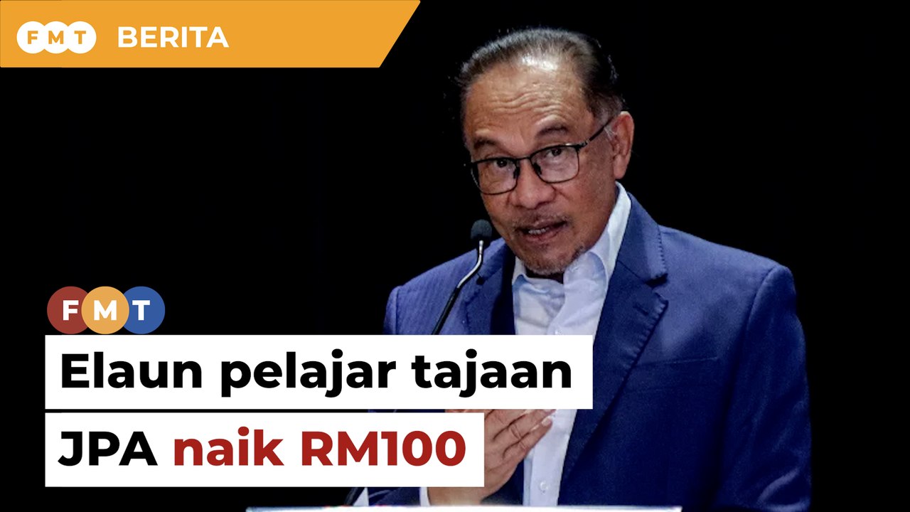 Elaun pelajar tajaan JPA naik RM100