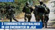 Jammu and Kashmir: 2 terrorists gunned down near LoC in Kupwara | Kashmir Police | Oneindia News