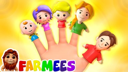 Finger Family Song, Nursery Rhyme And Cartoon Video For Kids