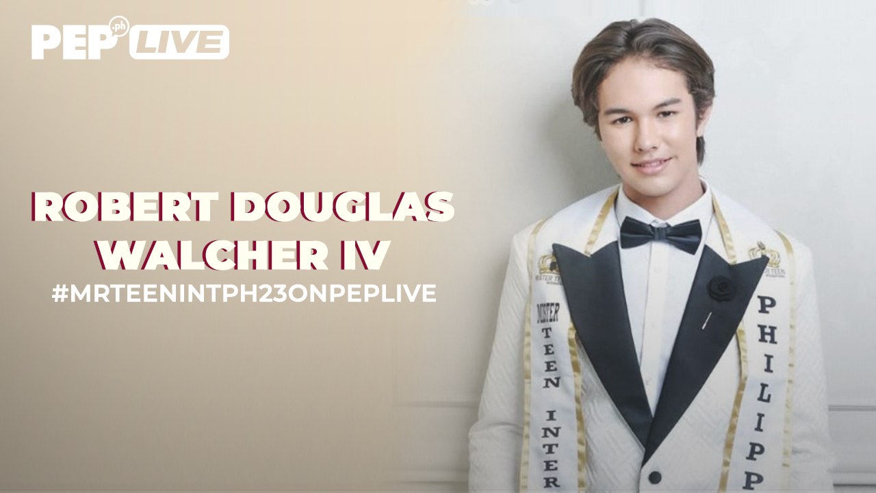WATCH: Robert Douglas Walcher IV on PEP Live!