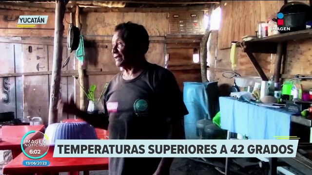 Yucatán alcanza temperaturas superiores a los 42 grados
