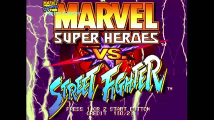 Marvel Super Heroes VS Street Fighter