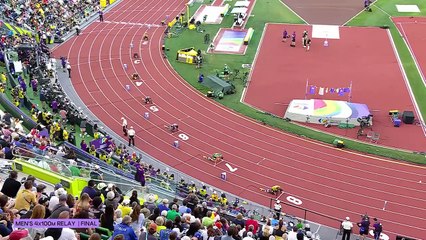 Men's 4x100m Final World Athletics Championships Oregon 2023