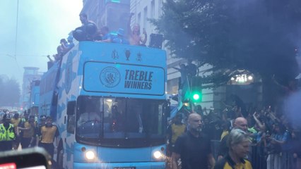 Manchester Headlines 13 June: Man City parade through the streets to celebrate completing the historic treble