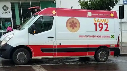 Idosa é socorrida pelo Samu após passar mal no interior do Cisop