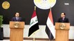كلمة رئيس الوزراء العراقي خلال المؤتمر الصحفي المشترك مع رئيس الوزراء المصري