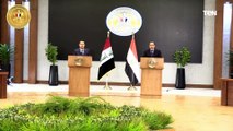 كلمة رئيس الوزراء د. مصطفى مدبولي خلال المؤتمر الصحفي المشترك مع رئيس وزراء العراق
