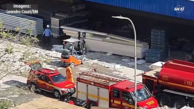 Incêndio atinge supermercado do Minas Shopping em BH