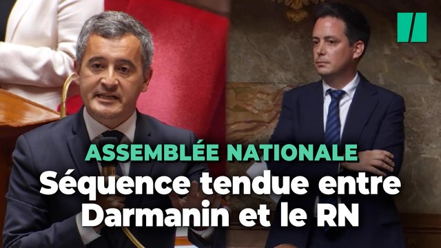 Après l'attaque à Annecy, passe d'armes tendue entre Gérald Darmanin et le RN à l'Assemblée