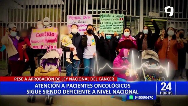 Atención a pacientes oncológicos continúa deficiente a nivel nacional pese a Ley Nacional del Cáncer