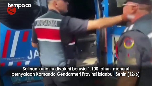 Petugas Gendarmerie Sita Alkitab Ibrani berusia 1.100 Tahun
