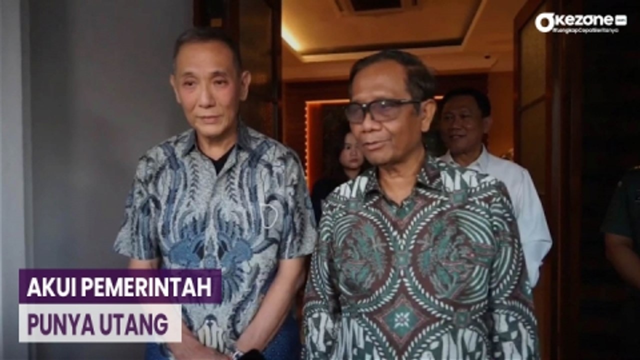 Undang Jusuf Hamka, Mahfud MD Akui Pemerintah Punya Utang