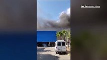 Incêndio atinge supermercado ao lado do Minas Shopping em BH