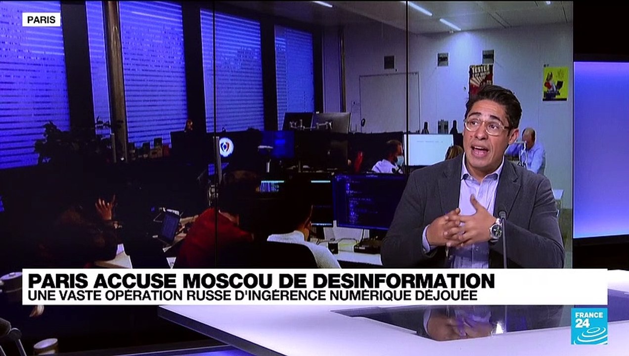 Paris accuse Moscou de désinformation russe