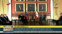 Presidente de Irán visita la sede de la Asamblea Nacional de Venezuela