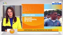 Sidoristas mantienen la lucha por sus reivindicaciones laborales 