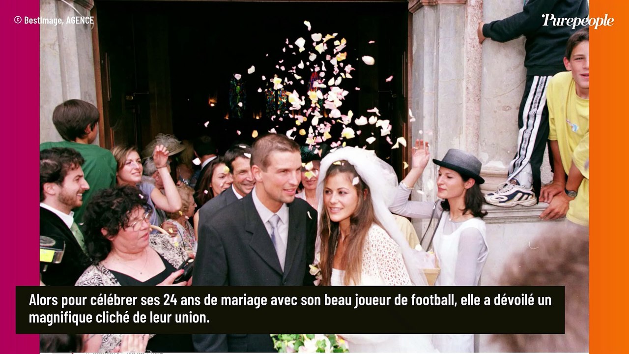 Cécile Simeone, la Miss Météo somptueuse en robe de mariée : 24 ans de mariage avec son célèbre ex-footballeur, ça se fête !