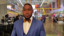 Grambling State Linebacker Lewis Matthews Speaks At Black College Football Hall of Fame Induction Ceremony