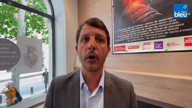 Xavier Douais, adjoint au tourisme à la mairie de Nîmes
