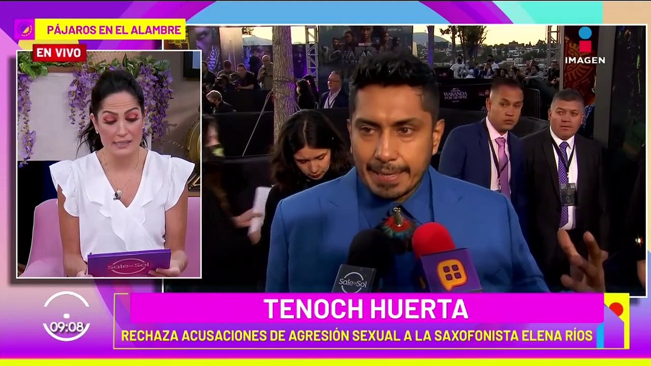 Tenoch Huerta RESPONDE pero María Elena Ríos MUESTRA supuestas amenazas en su contra