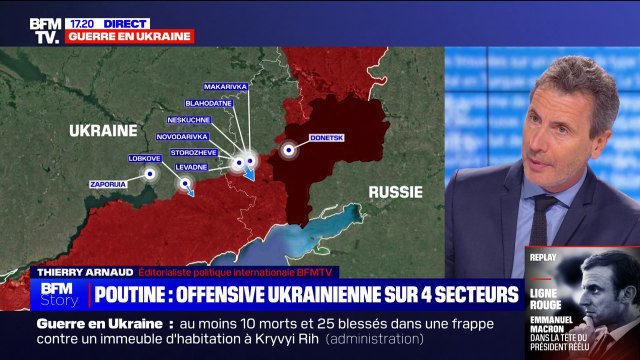 Contre-offensive ukrainienne: Les pertes [ukrainiennes] s'approchent d'un niveau qu'on peut qualifier de catastrophique , selon Vladimir Poutine