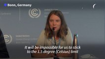 Not phasing out fossil fuels is a 'death sentence': Greta Thunberg