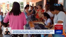Pagbibigay ng cash assistance sa mga apektado ng Bulkang Mayon, pinag-aaralan ng DSWD | Saksi