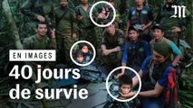 En Colombie, nouvelles images du sauvetage des quatre enfants perdus dans la jungle