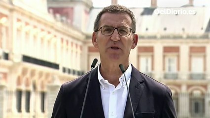 Feijóo presenta a sus candidatos para el 23J ante el Palacio Real de Aranjuez: “Somos la posibilidad de cambio”