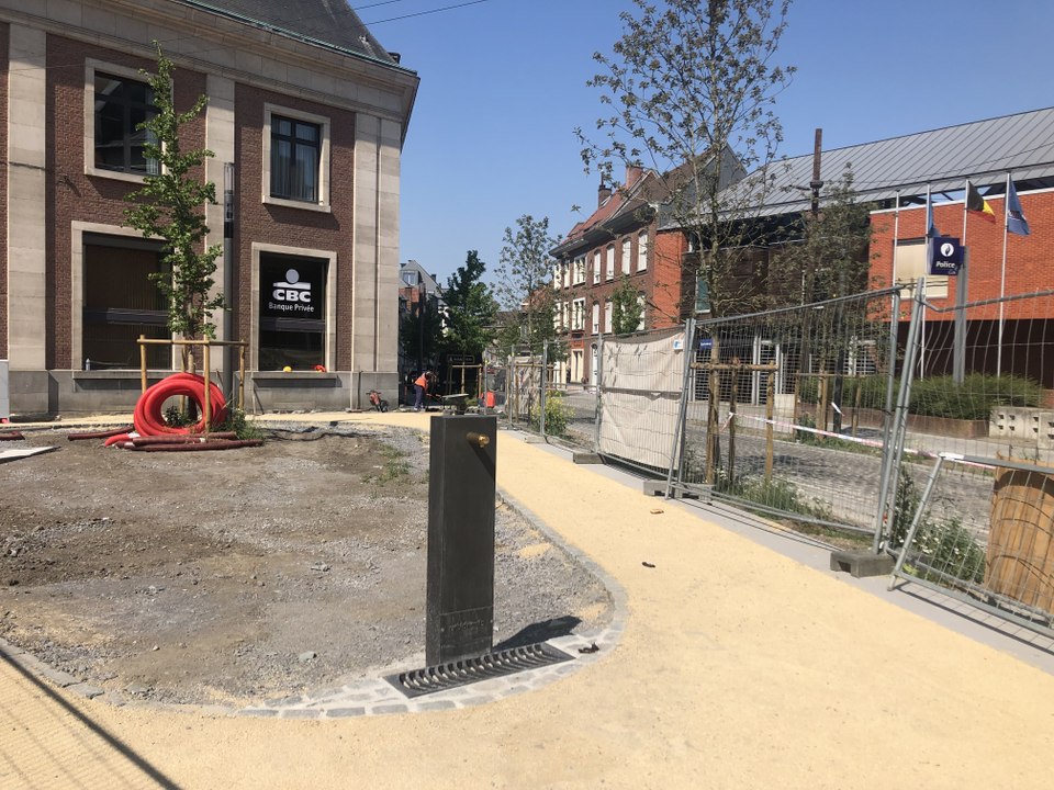 Les fontaines d'eau potable à Tournai
