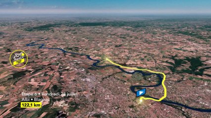 Le profil de la 6e étape en vidéo - Cyclisme - Tour de France Féminin 2023