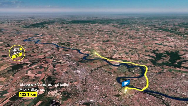 Le profil de la 6e étape en vidéo - Cyclisme - Tour de France Féminin 2023