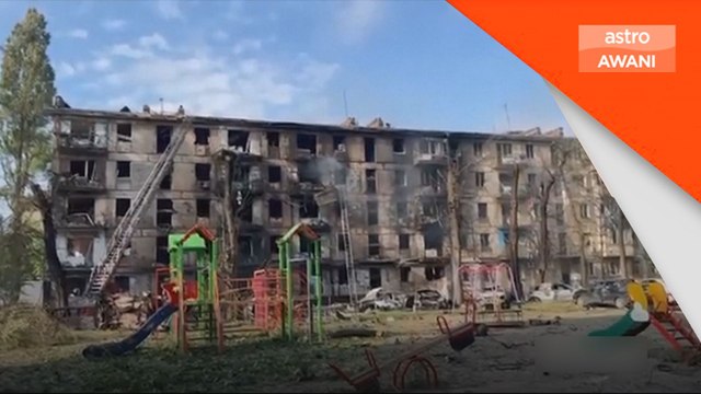 Perang Ukraine-Rusia: Polis Ukraine kumpul bukti serangan Rusia di pangsapuri