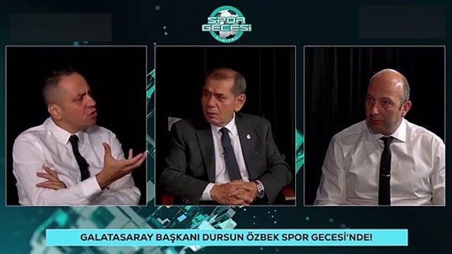 Déclaration d'Erden Timur du président de Galatasaray, Dursun Özbek