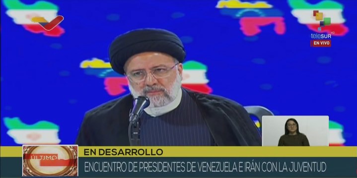Presidente de Irán rechaza intervenciones y sanciones imperialistas contra las naciones