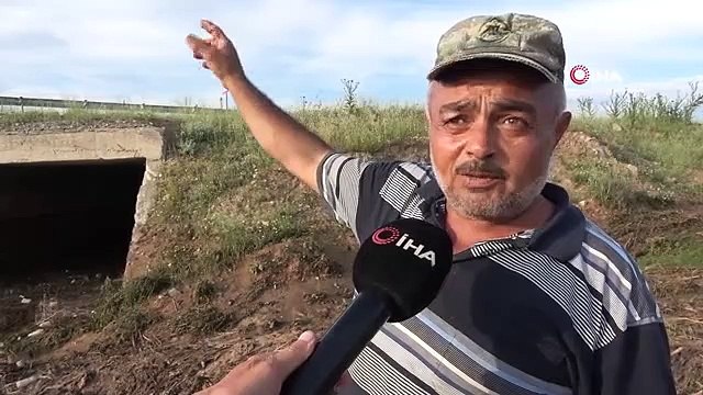 Kırıkkale'de sağanak sele dönüştü: Dereler taştı, tarım arazileri zarar gördü