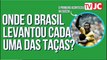 Relembre os países nos quais o Brasil levantou taças