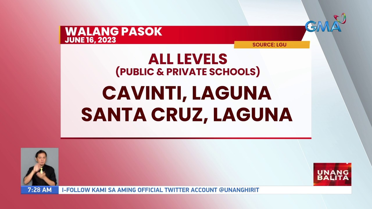 Walang Pasok (June 16, 2023) | UB